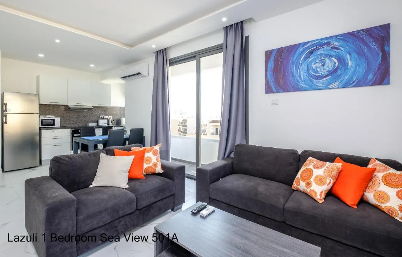 Lazuli City & Seaview Apartments Larnaca Cypr